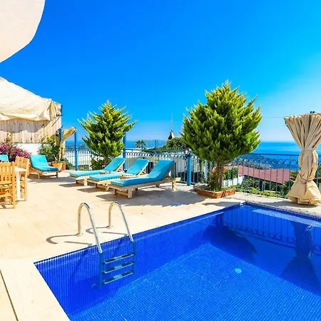 Sea View Villa, 'pool Provided' Papatya קס